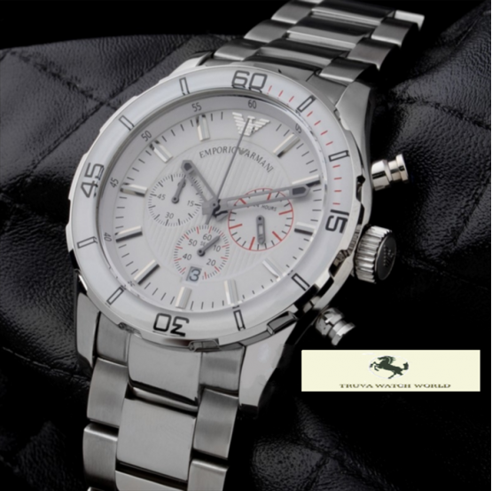 HK1299 EMPORİO ARMANİ METAL ERKEK SAATİ
